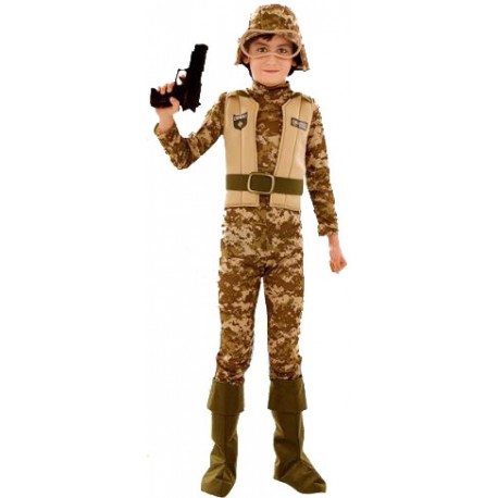 DISFRAZ DE MILITAR INFANTIL