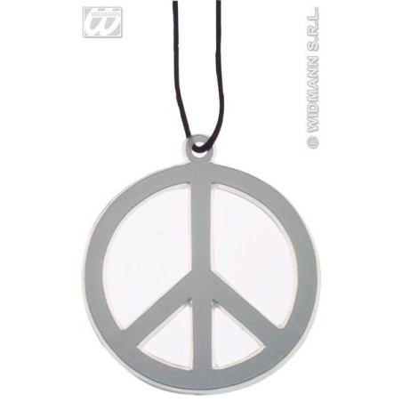 MEDALLÓN HIPPIE PLÁSTICO                          