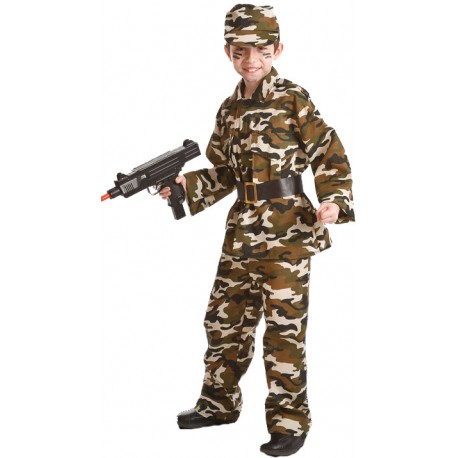 DISFRAZ DE MILITAR INFANTIL