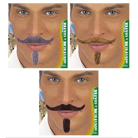 BIGOTE Y PERILLA CABALLERO                        