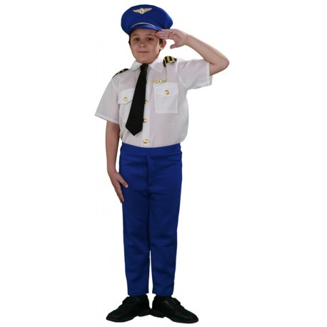 Disfraz de Piloto Infantil.