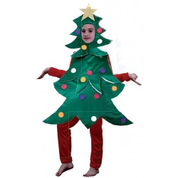 DISFRAZ DE ÁRBOL DE NAVIDAD INFANTIL