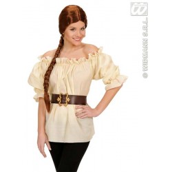 BLUSA BEIGE MUJER