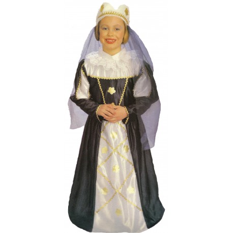 DISFRAZ DE PRINCESA MEDIEVAL INFANTIL