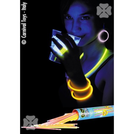 PULSERAS LUMINOSAS 100 UNIDADES