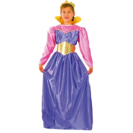 DISFRAZ DE PRINCESA MEDIEVAL NIÑA 