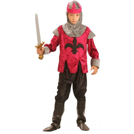 DISFRAZ DE CABALLERO MEDIEVAL INFANTIL 