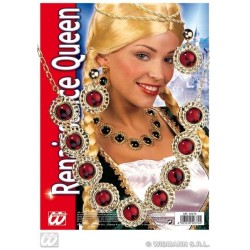 COLLAR Y PENDIENTES REINA REINA  2