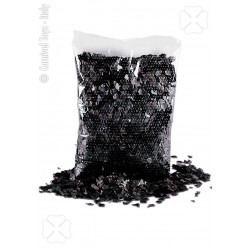 BOLSA CONFETI NEGRO 200 GRS 