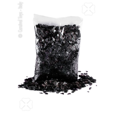 BOLSA CONFETI NEGRO 200 GRS                       