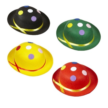 SOMBRERO MINI BOMBÍN CON LUNARES                  