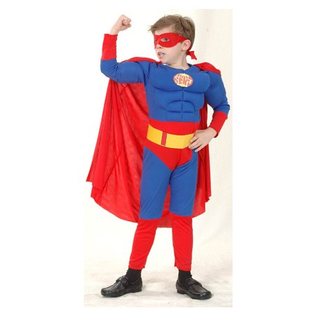 DISFRAZ DE SUPERMAN INFANTIL