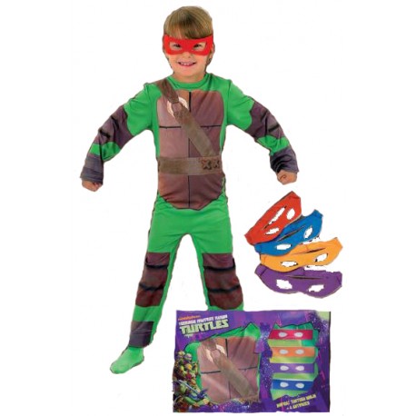 DISFRAZ DE TORTUGA NINJA CLASSIC INFANTIL