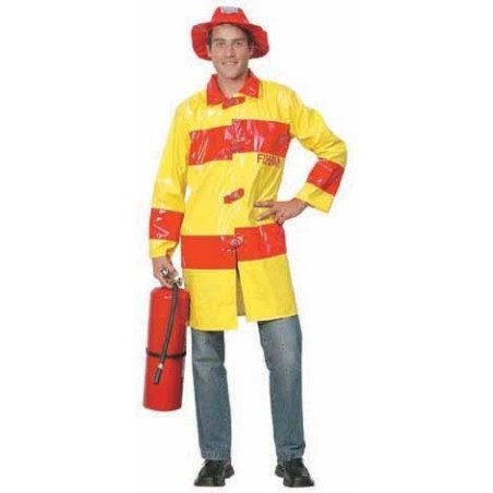 DISFRAZ DE BOMBERO ADULTO       