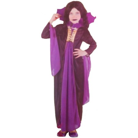 DISFRAZ DE VAMPIRESA INFANTIL