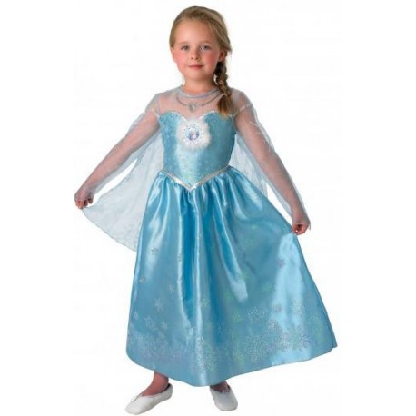 DISFRAZ DE PRINCESA ELSA FROZEN INFANTIL