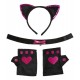 SET GATITA FUCSIA