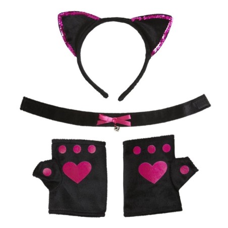 SET GATITA FUCSIA