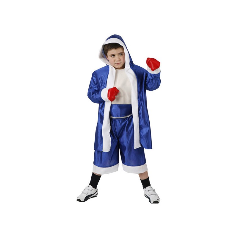 Disfraz de campeón del mundo de boxeo para niño. Entrega 24h