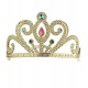 TIARA DORADA CON GEMAS