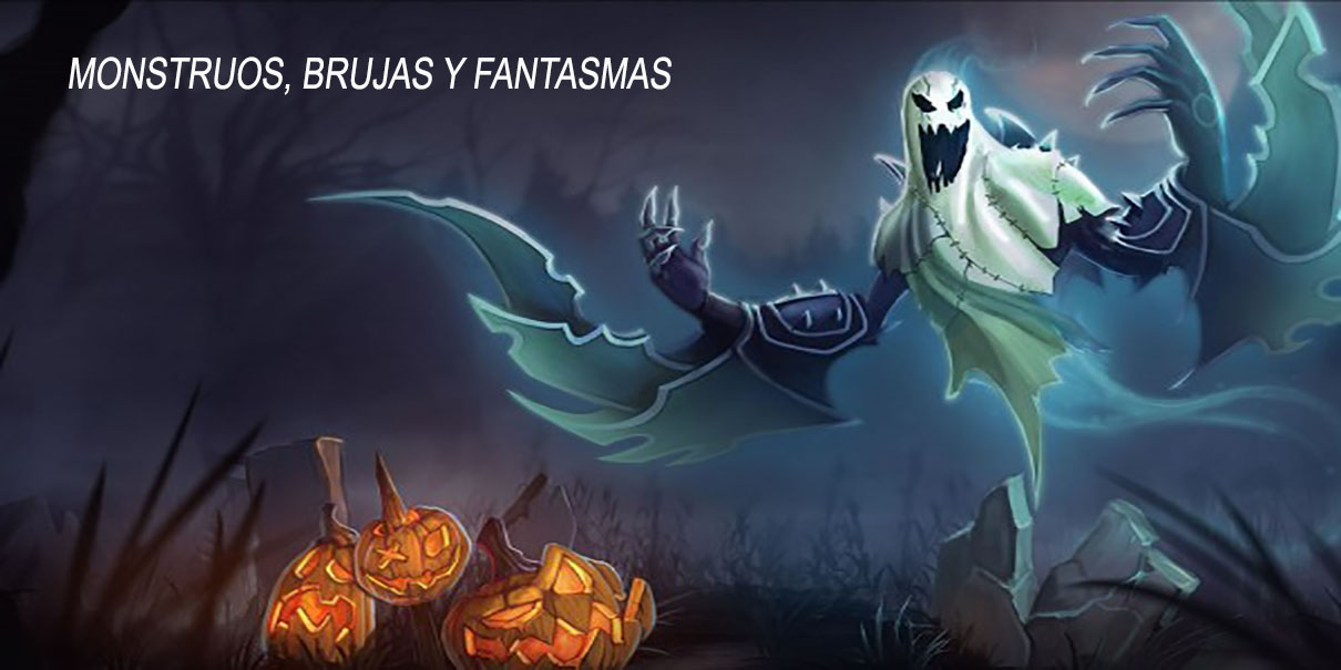 MONSTRUOS, BRUJAS Y FANTASMAS